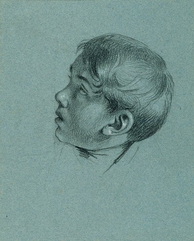 Head Study of a Boy for 