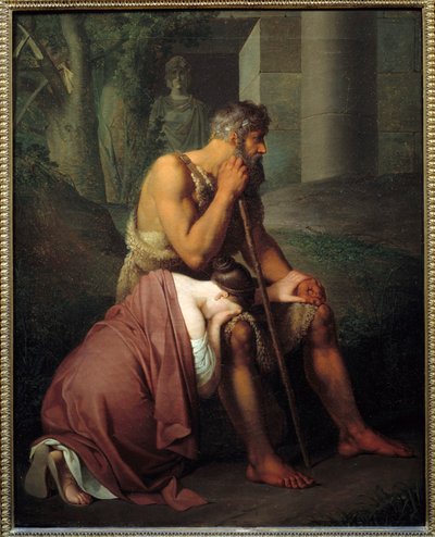 Oedipus and Antigone by Johann Peter Krafft