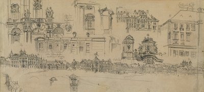 Panorama of Josefstadt by Johann Peter Krafft