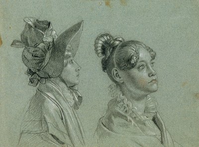 Two Female Studies for 