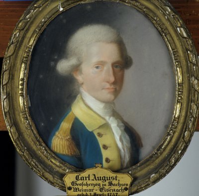 Carl August, the Grand Duke of Saxe-Weimar-Eisenach by Johann Philipp Bach