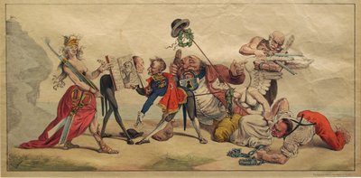 The Entrance of Censorship in Germany, 1842 by Johann Richard Seel