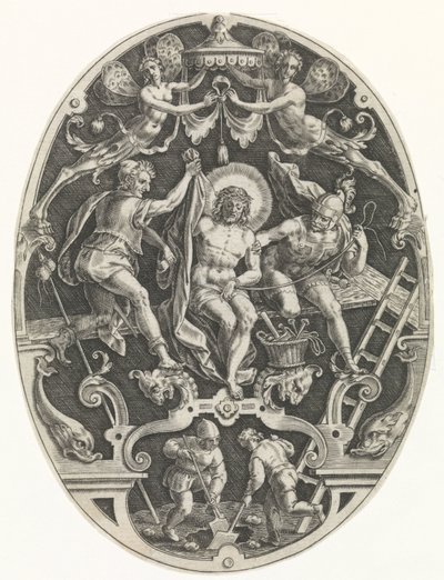 Christ Disrobed by the Soldiers by Johann Sadeler (I)