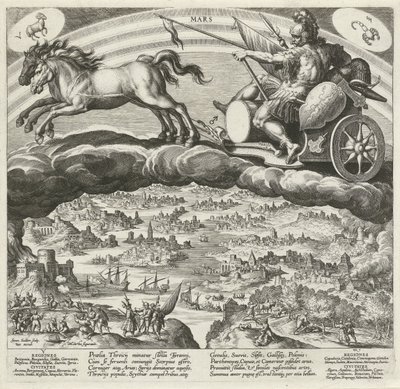 The Planet Mars and Its Influence on the World by Johann Sadeler (I)