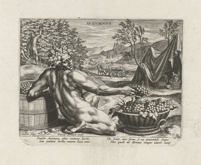 Autumn (The Four Seasons series) by Johann Sadeler (I)