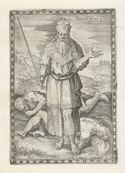Mattathias (detail) by Johann Sadeler (I)