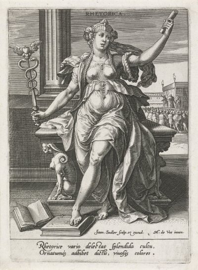 Rhetoric by Johann Sadeler (I)