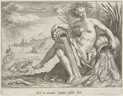 Water by Johann Sadeler (I)