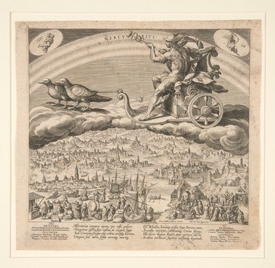 Mercury, from a series of the Seven Planets by Johann Sadeler I