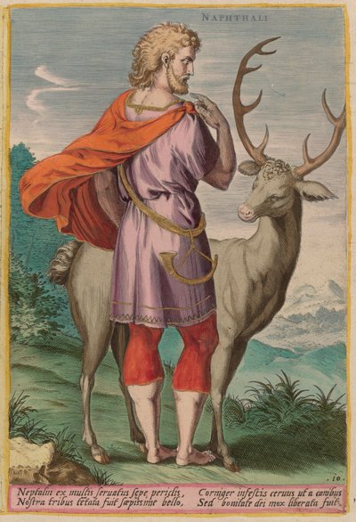 Napthali by Johann Sadeler I