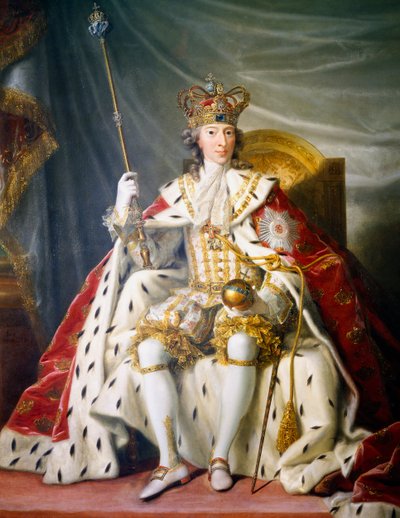 Portrait of Christian VI of Denmark by Johann Salomon Wahl