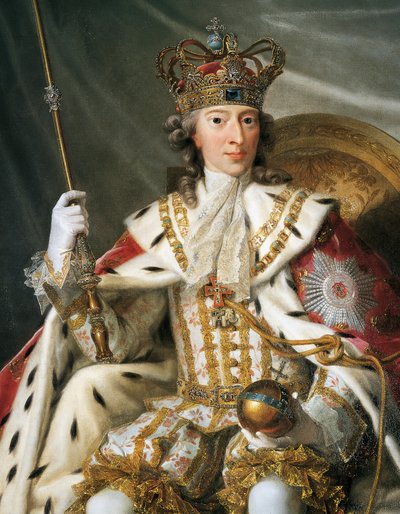 Portrait of Christian VI of Denmark by Johann Salomon Wahl