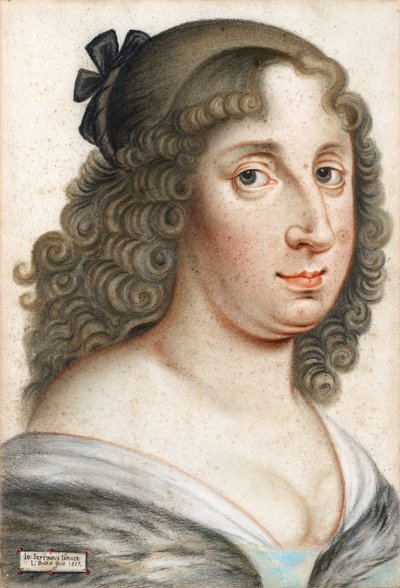Portrait of Queen Christina of Sweden (1626-1689) by Johann Septimius Jörger von Tollet