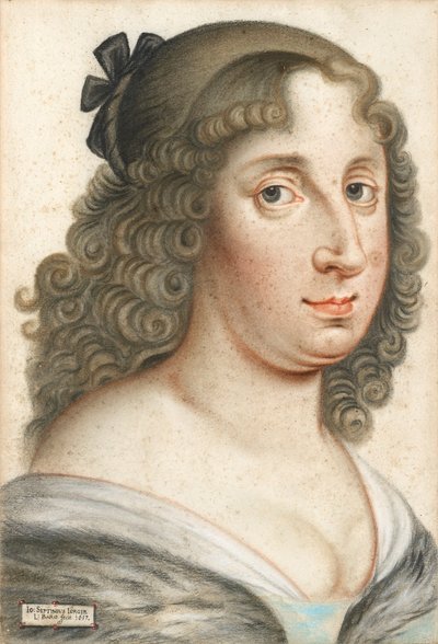 Portrait of Queen Christina of Sweden by Johann Septimius Jörger von Tollet