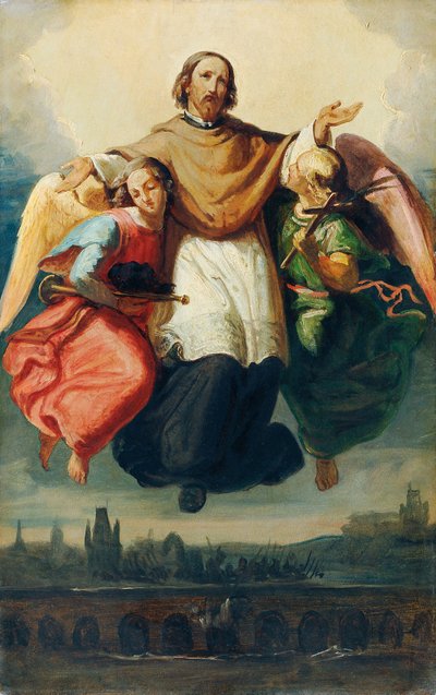 Glory of Saint John of Nepomuk by Johann  Till der Jüngere