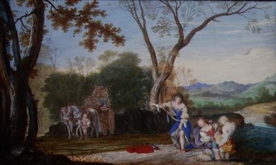 The Abduction of Rinaldo by Johann Wilhelm Baur