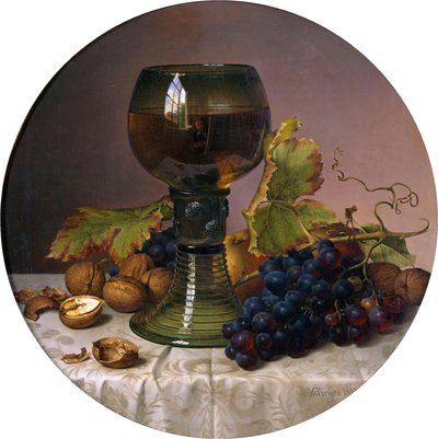 Fruit Still Life by Johann Wilhelm Preyer