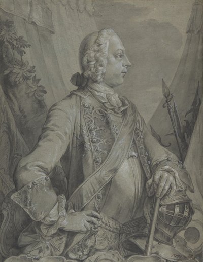 Portrait of Emperor Joseph II as Military Commander by Johann Wolfgang Baumgartner