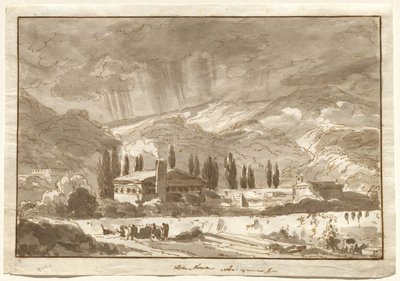 A Storm over the Mountains near Nocera by Johann Wolfgang von Goethe