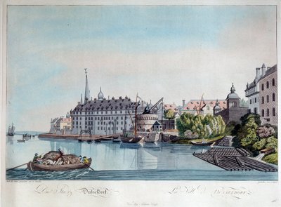 View of Düsseldorf before the French Bombardment on October 6th, 1794 by Johann Ziegler