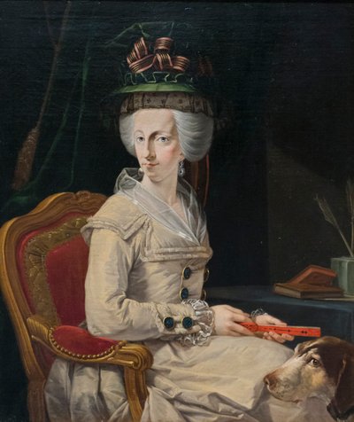 Maria Amalia of Austria (c.1778-79) by Johann Zoffany