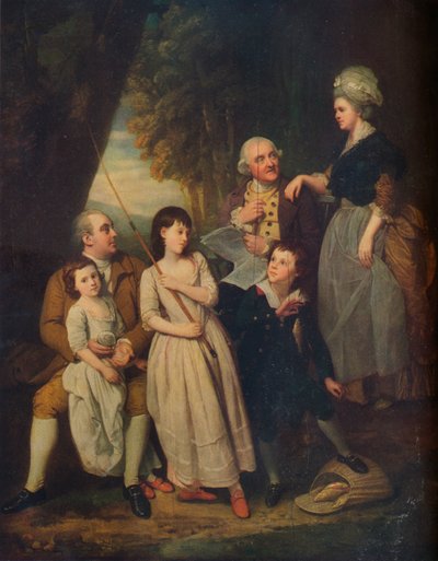 Mr. & Mrs. Burke of Carshalton by Johan Joseph Zoffany