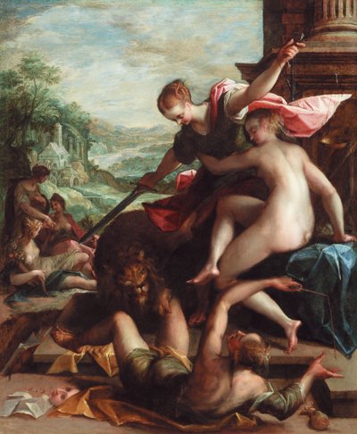 The Triumph of Truth by Johann or Hans von Aachen