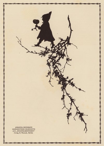 Silhouette of a Pixie by Johanna Beckmann