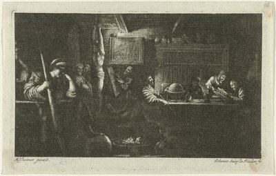 Minerva as Protector of the Arts and Sciences by Johanna Sibilla Küsel
