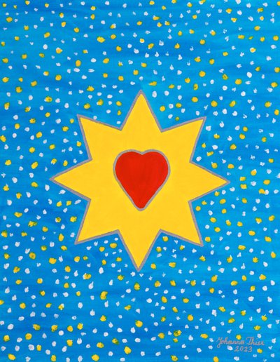 The Star of Noble, Mindful Love - Picture Without Quote by Johanna Thier