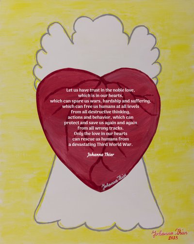 The Peace Message of Rosental for World Peace - Version 3 by Johanna Thier