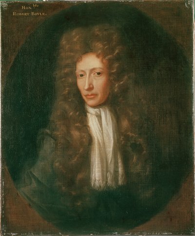 Portrait of Robert Boyle by Johannes (after) Kerseboom