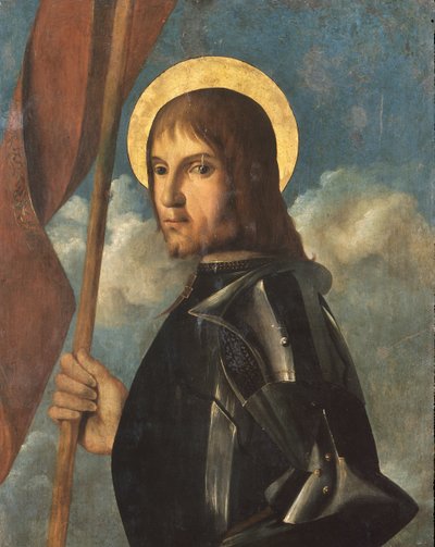 Warrior Saint by Johannes (fl.16th century) Hispanus
