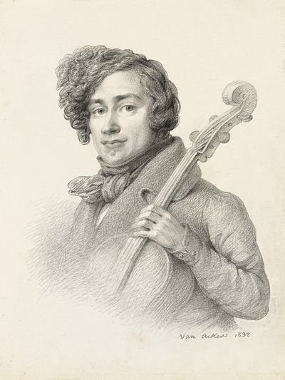 Portrait of Servais by Johannes Baptista van Acker