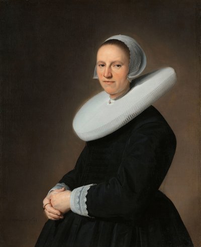 Portrait of Adriana Croes by Johannes Cornelisz. Verspronck