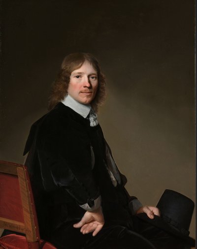 Portrait of Eduard Wallis by Johannes Cornelisz. Verspronck