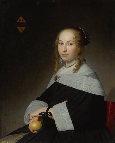 Portrait of Margaretha Dicx (1634-1697) by Johannes Cornelisz Verspronck