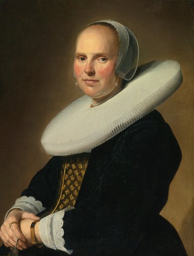Portrait of a Lady by Johannes Cornelisz Verspronck