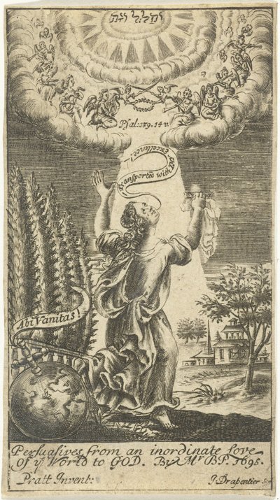 Woman Assumed into Heaven by Johannes Drappentier (voor 1669 na 1713)