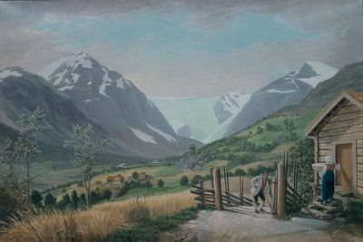 Boeyum Glacier, Krondalen by Johannes Flintoe