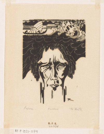Papua by Johannes Frederik Engelbert ten Klooster (signed by artist)