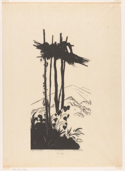 Papua Graph by Johannes Frederik Engelbert ten Klooster (signed by artist)