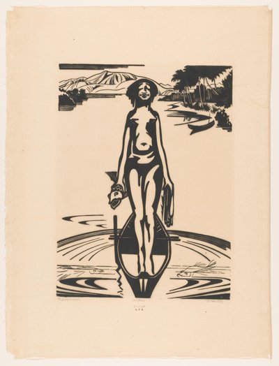 Papuan Woman by Johannes Frederik Engelbert ten Klooster (signed by artist)