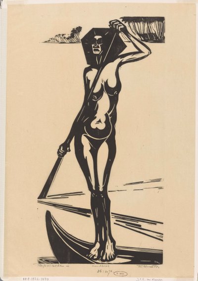 Papoesche by Johannes Frederik Engelbert ten Klooster (signed by artist)