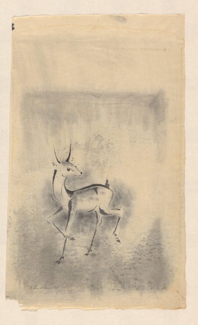 Roe Deer by Johannes Frederik Engelbert ten Klooster