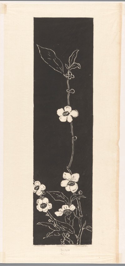 Tea Blossom by Johannes Frederik Engelbert ten Klooster (signed by artist)