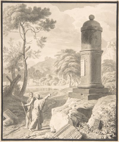 Arcadian Landscape by Johannes Glauber