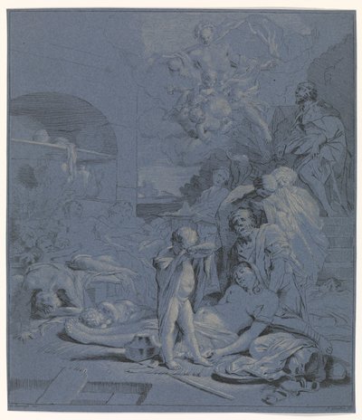 Supplication of Saint Roch by Johannes Glauber