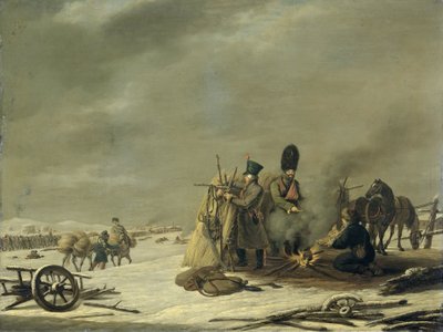 Bivouac at Molodechno, 3-4 December 1812: an episode from Napoleon
