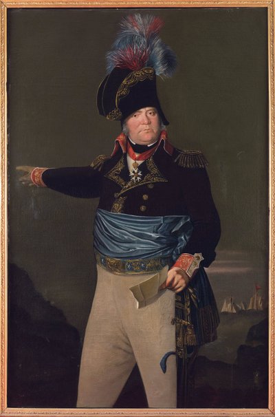Portrait of General Pierre-Jacques Osten by Johannes Hermanus Koekkoek by Johannes Hermanus Koekkoek